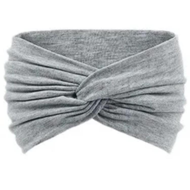 Bandoletes Torcidos Largos Para Mulheres Bandoletes de Treino Extra Grandes Faixas de Cabelo de Moda para Yoga Acessórios de Cabelo Grosso