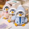 Fun Stuffed Plush Penguin Transformation Soft Dolls Cartoon Funny Get Dressed Pillow Creative Birthday Christmas Gift for Girls