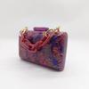 Small bag single shoulder women's messenger bag marble fashion summer beach acrylic dinner bag small square bag