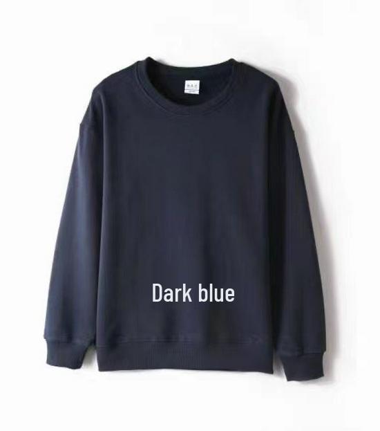 Men s Autumn Pure Cotton Terrycloth Loose Fit Hoodie 2XL