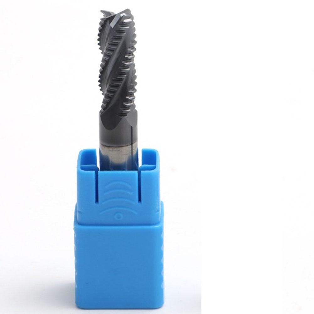 Solid Carbide Roughing Milling Cutter (VHM) With 4teeth AlTiN Coating For HPC For All Manual Or CNC Milling Machines