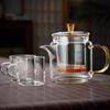 Shangqi Tea Water Separation Glass Magic Teapot