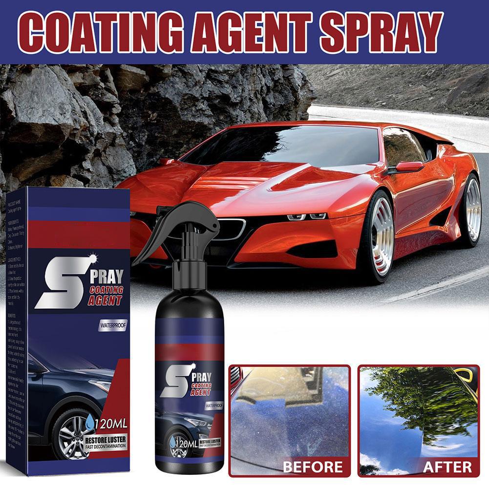 Quick Car Nano Ceramic Coating Agent Film Spray Anti-scratch Hydrophobic Paint Protection Wax Brightening Car Detailing Polish