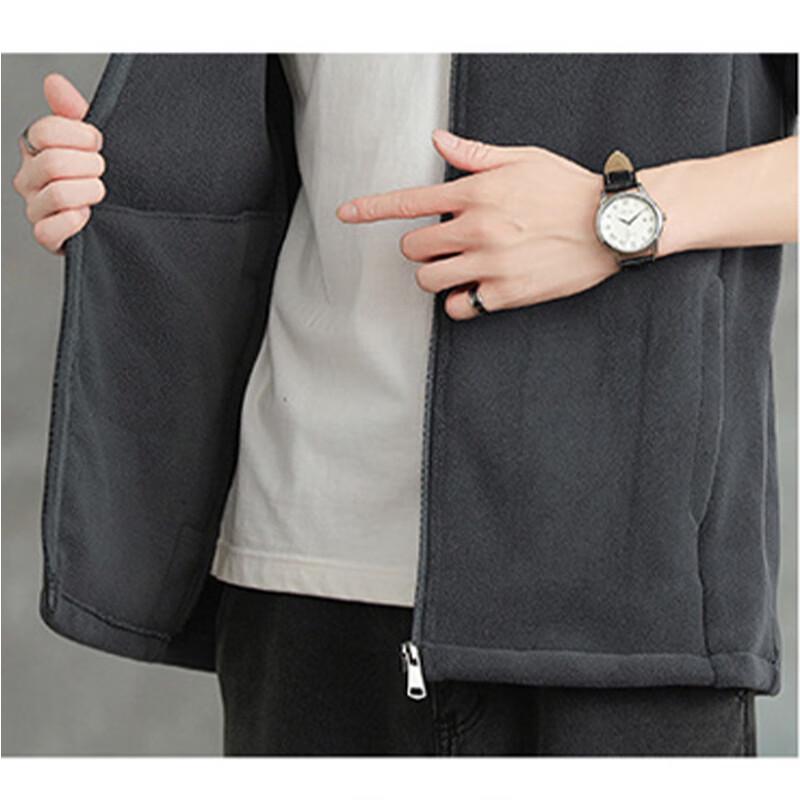 PLAYBOY Men's Fall/Winter Stand-Collar Cardigan Jacket