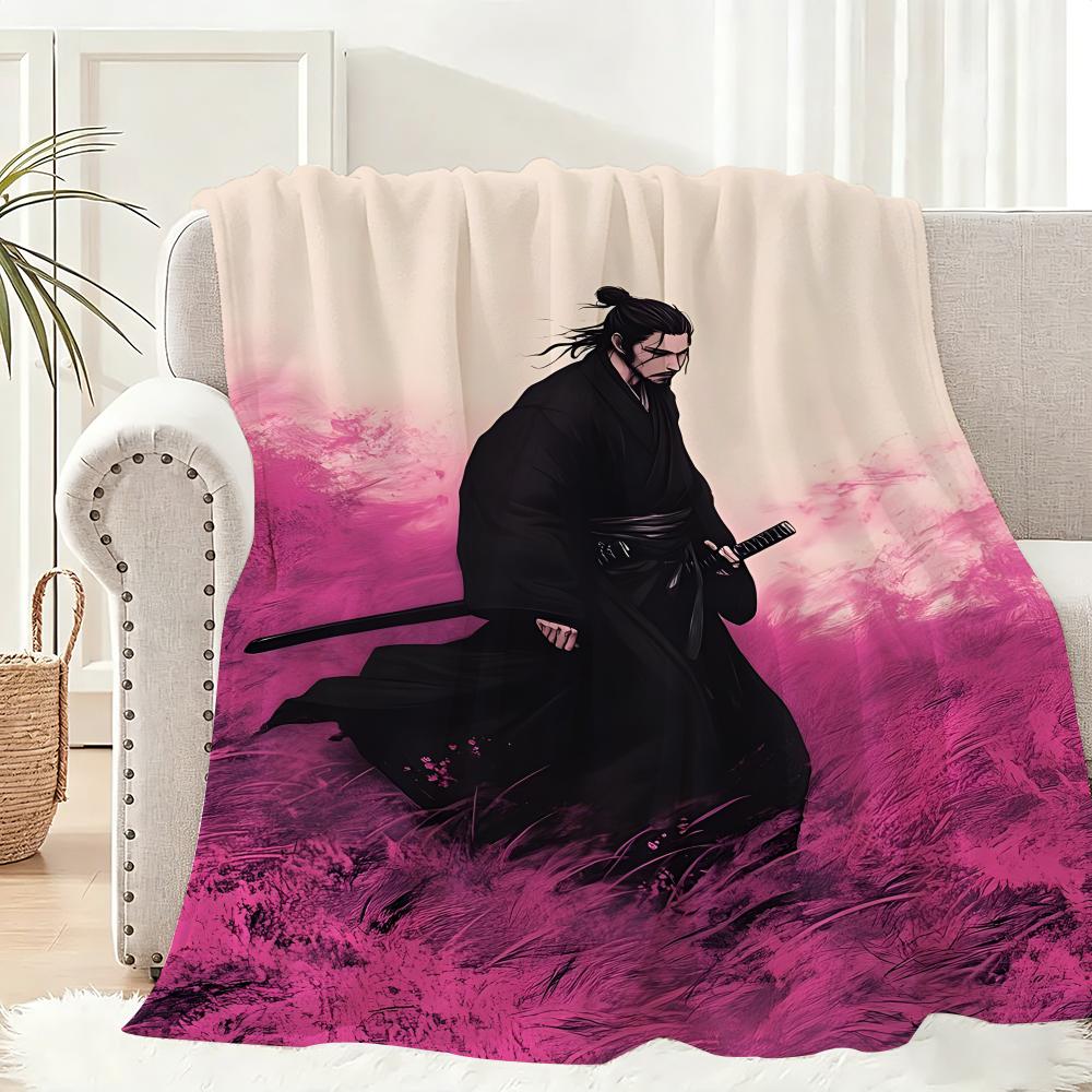 Vagabond Throw Lightweight 240G Flannel Blanket Soft Skin-Friendly For Summer Cooling