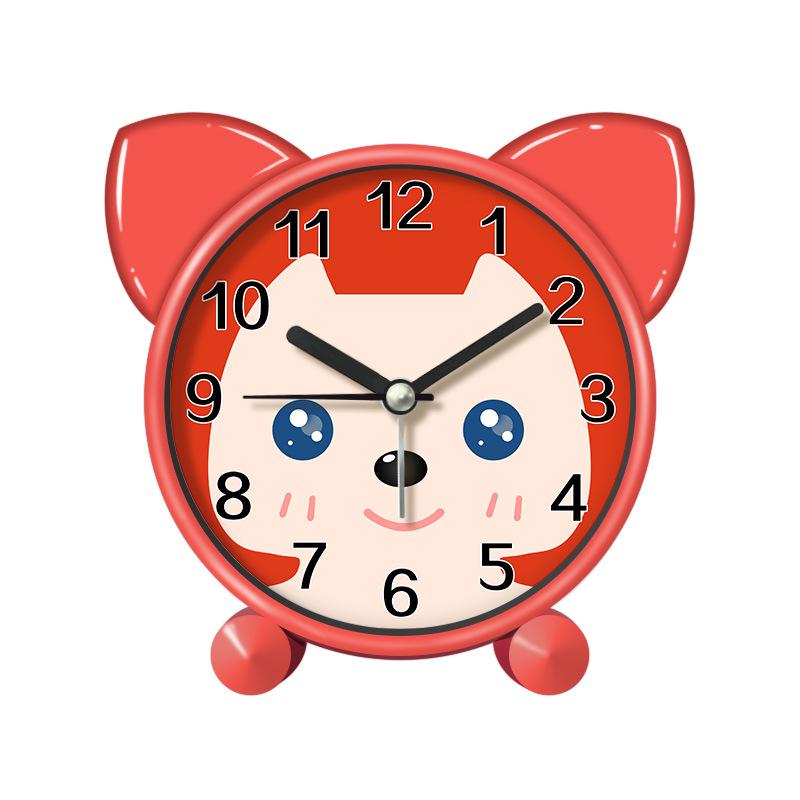 

Бесшумный милый детский мультяшный будильник с обезьянкой для спален и студентов 3-4 inches