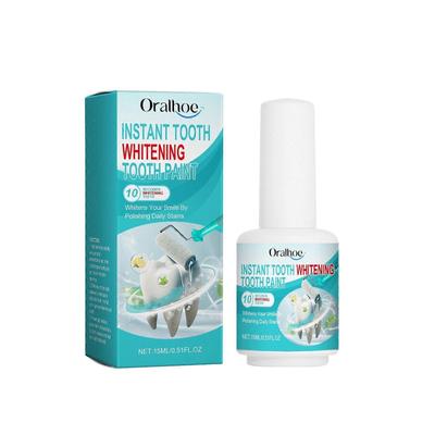 Oralhoe Limpador de Dentes Polidor Dental Limpa a Placa, Remove o Mau Hálito, Proporciona Frescor Duradouro e Cuida da Higiene Dental