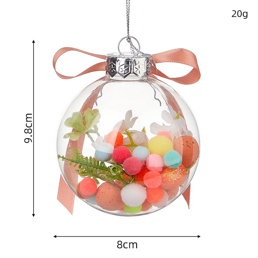 Leichtgewichtiger Oster-Hängeanhänger Baumschmuck mit bunten Eiern zur Feiertagsdekoration in verschiedenen Umgebungen