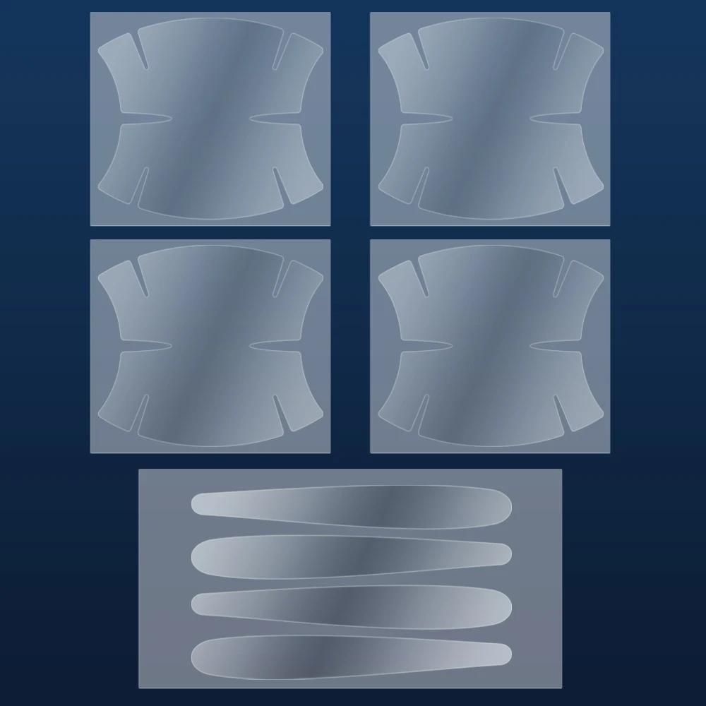 Car Sticker 2025 Hot 4/8Pcs PVC Car Door Bowl Handle Transparent Protector Film Sticker For Ford Focus Mondeo Escape Fiesta Ecos