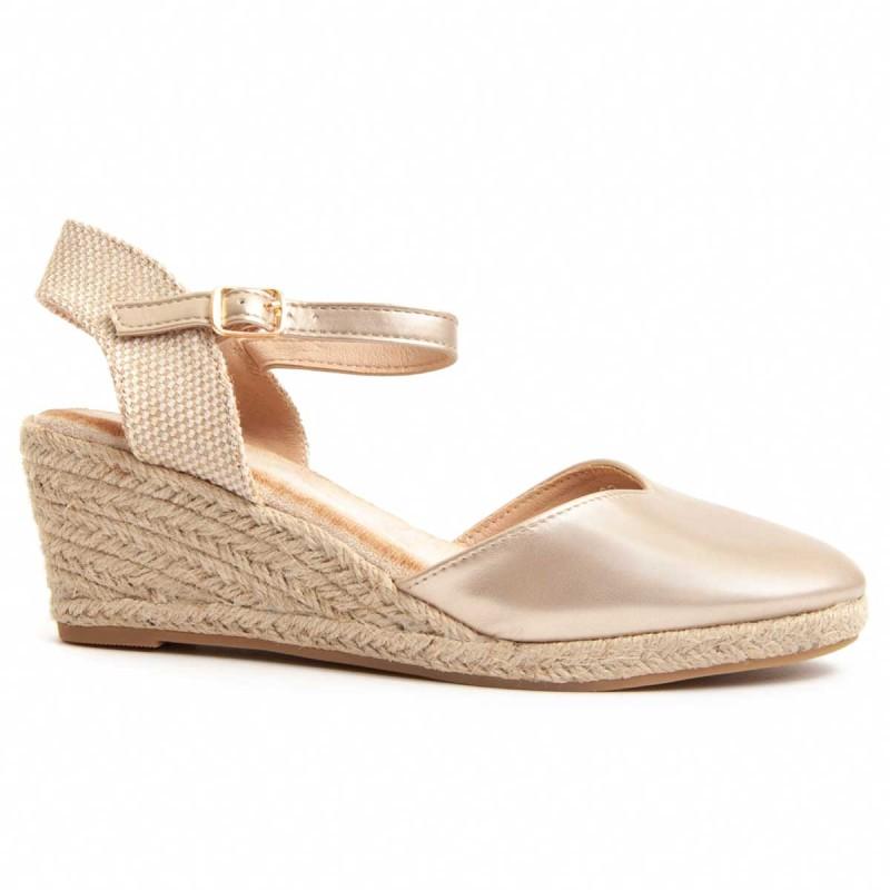 Alpargata De Cuña Para Mujer. Montevita Spartila17 90147