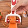 Răzătoare pentru legume 3 în 1, creativă din oțel inoxidabil, răzătoare rotativă de 360 ​​de grade, răzătoare multifuncțională pentru legume, morcovi, castraveți