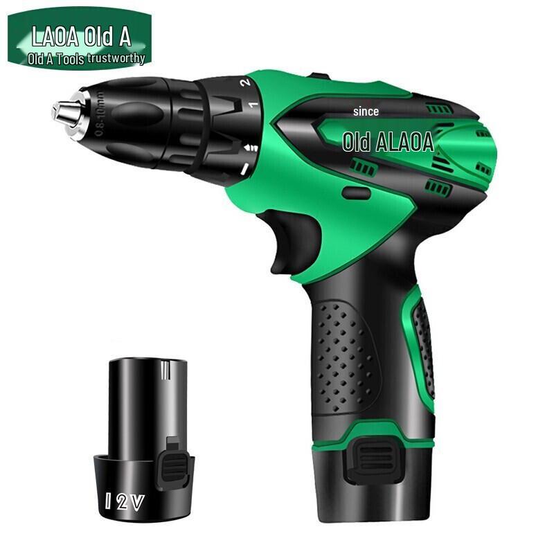 

LAOA 12V Cordless Li-ion Brushless Drill Screwdriver CN plug (adapter included)