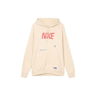 Nike CNY Year Of The Rabbit Series Sportswear Letter Logo Print Fleece-Lined Knit Hoodie Men Tops Beach-Yellow FD4058-126