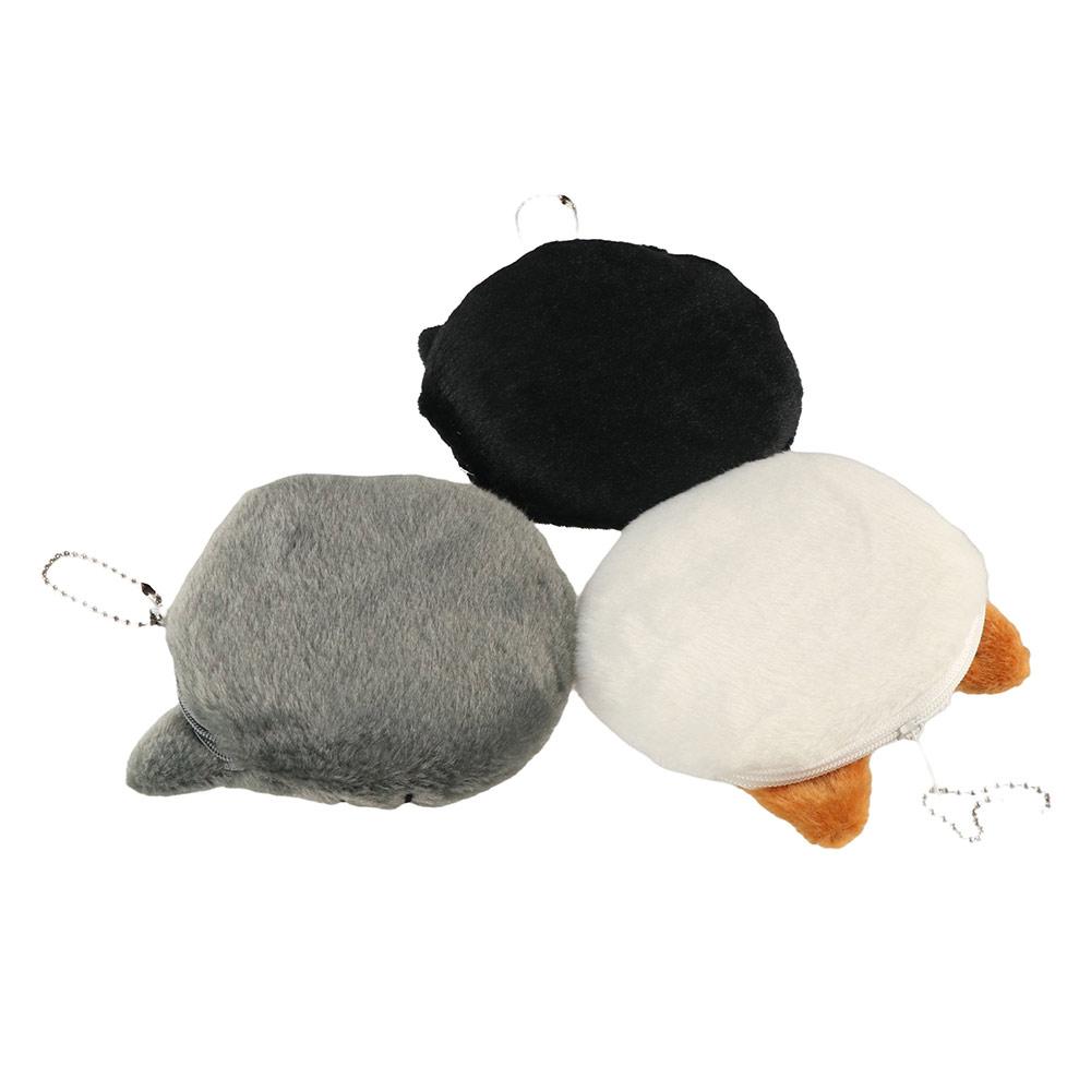 Animal Mini Cat Handbag Korean Style Cartoon Change Pouch Cat Plush Coin Purse  Birthday Gift