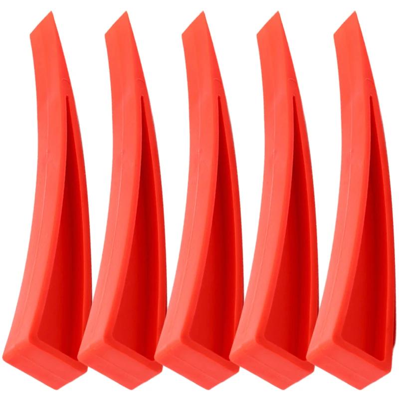 10pcs Car Dent Repair Tool Universal Red Door Wedge Panel Enlarger Door Support Clip Anti Slip Pry Bar Removal Repair Hand Tools