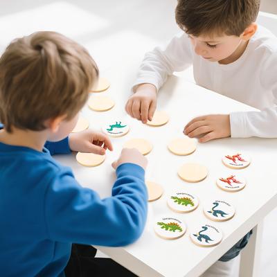Montessori Puzzle Matching Toy Cognitive Memory Find The Same Focus Training Thinking Board Game Educational Toys For Children