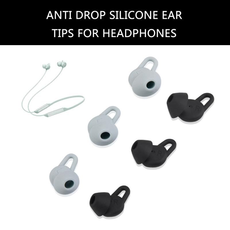 Replacement Silicone Ear Tips In Ear Headphones, Soft Comfortable Earbud Covers Enhancing Sound Isolation for Freelace 2