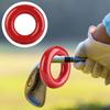 1Pcs Golf Swing Weight Aggravating Counterweight Ring Golf Training Tool(red)