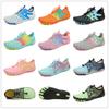Water Shoes Men Women Colorful Quick Dry Non-Slip Five Finger Shoes Outdoor Wading Swimming Barefoot Aqua Shoes Summer Sneakers