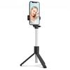 Handheld Mobile Phone Selfie Stick with Fill Light Selfie Rod Live Streaming Bracket  Girl