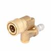 High Pressure Water Gun Rotating Nozzle Movable Joint 1/4 Quick Insertion 5-speed Adjustable Car Cleaning Tool