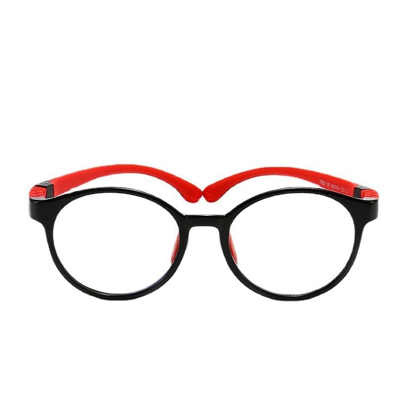 Kids Antiblue Light Glasses With Frame And Clear Uv Protection For Home Use