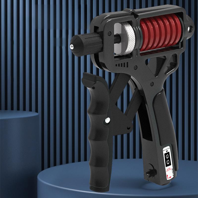 

Тренажер для силы хвата, Усилитель силы хвата, Регулируемое сопротивление 11-350 фунтов (5-160 Килограммов), Эспандер для предплечья чёрный