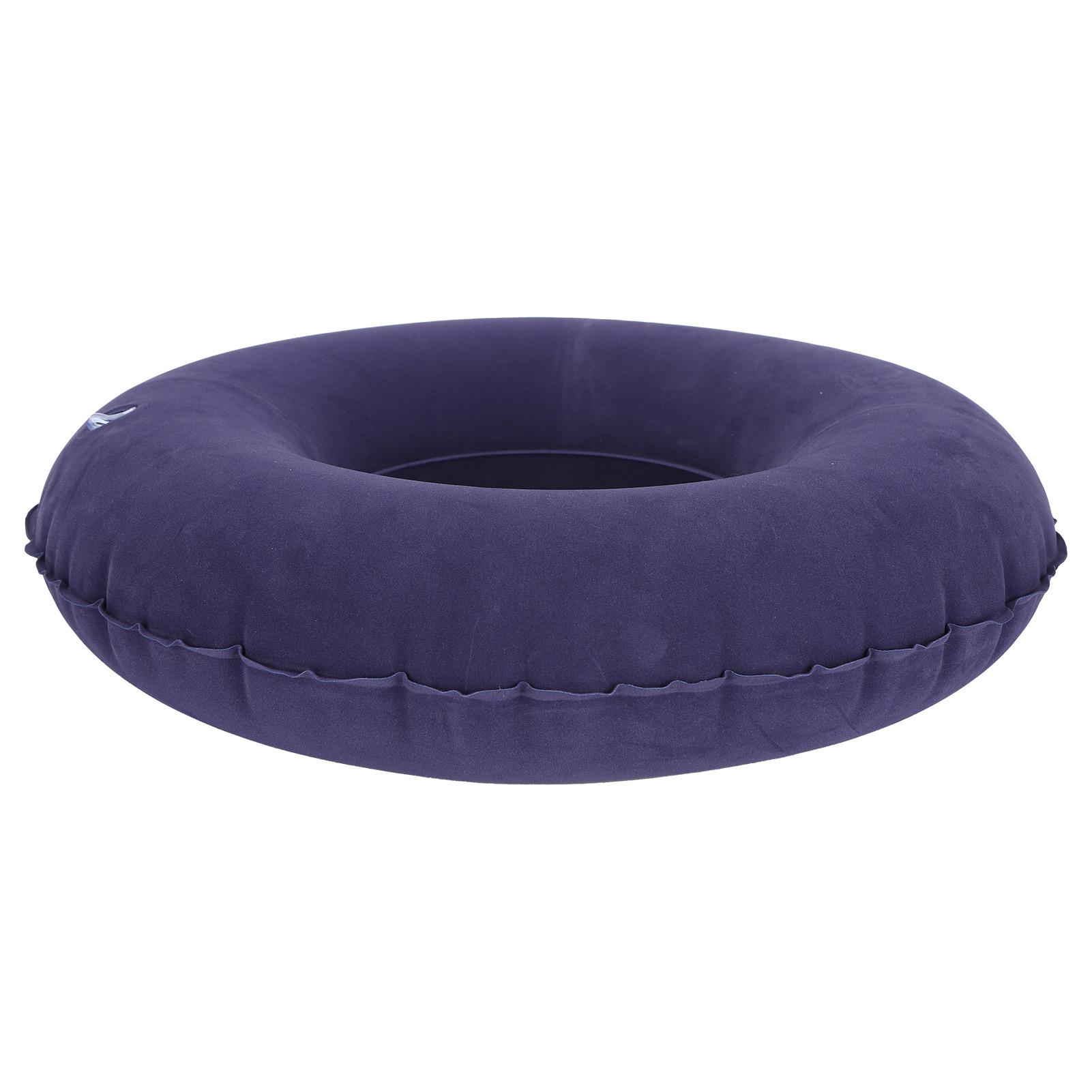 Подушка для копчика при геморрое, надувная подушка-пончик, пластиковая круглая подушка от геморроя