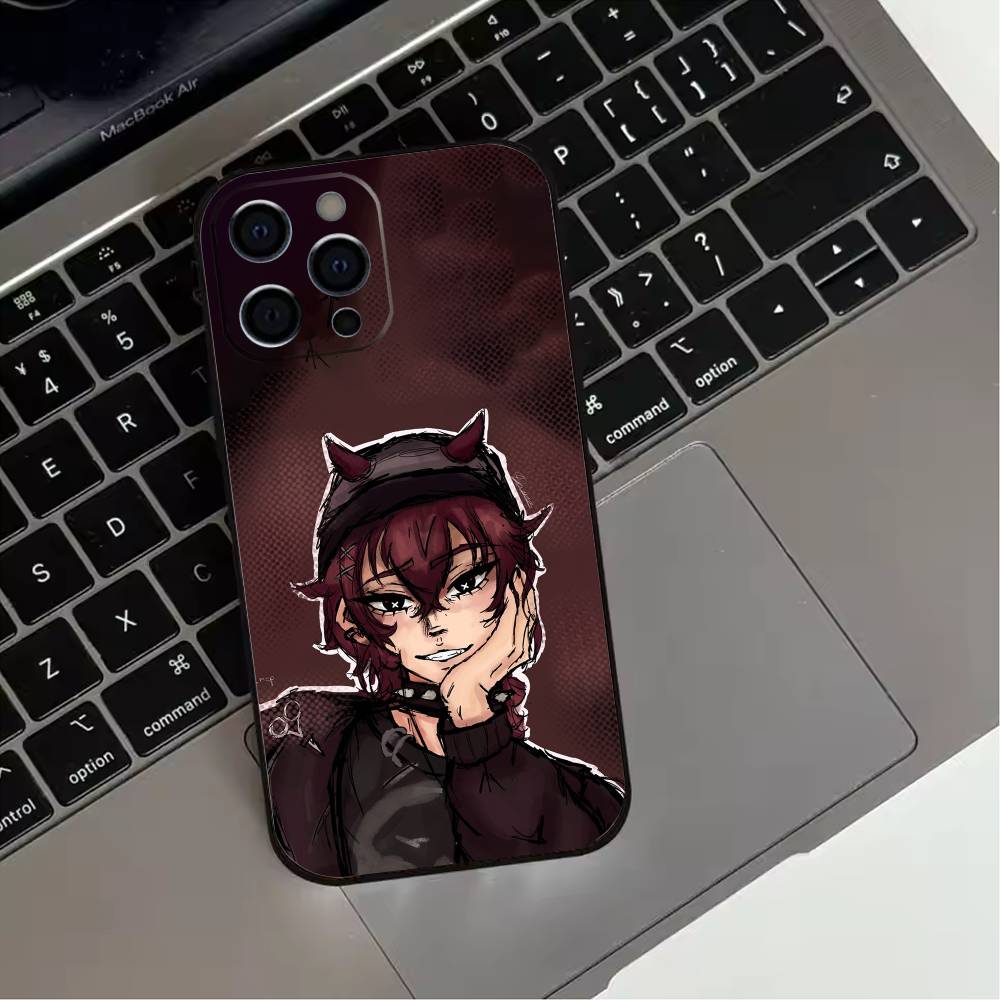 K-Killer C-Chat Ronin Game Phone Case For iPhone 17,16,15,14,13,12,11 Plus,Pro Max,XS,Soft Silicone Black Cover