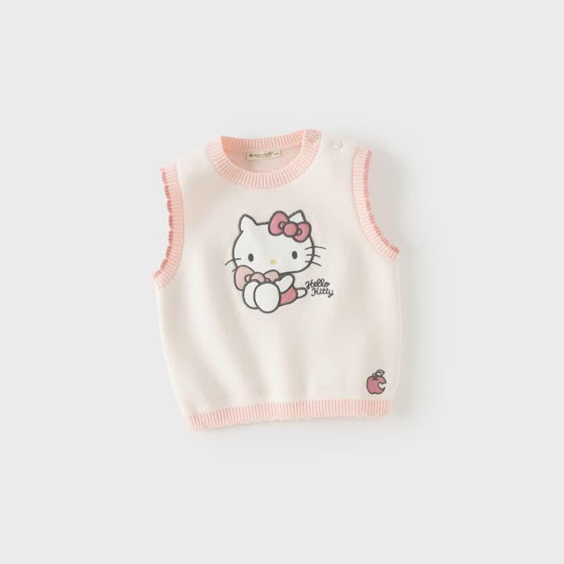 DAVE & BELLA Hello Kitty Girls' Knitted Vest