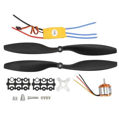 Motor Outrunner Brushless A2212 930KV ESC 30A Hélice 1045R para Aeronave RC de Quatro Eixos Multicóptero