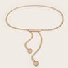 Chain Waist Metal Women With Pearl Buckle For Elegant Summer Outfits Winter