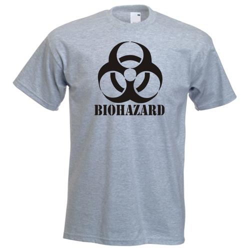 Biohazard TShirt Emo Gamer Cool Rock Music Zombie Apocalypse Armageddon