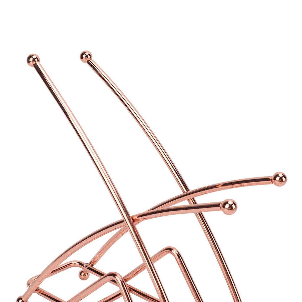 Napkin Holder Fashion Elegant Thickened X Shaped Hotel Table Napkin Holder Wrought Iron Vertical Tissue Holder