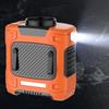 LED SOS Light Belt Clip Fan 10000mah Waist Hanging Fan Safe Portable Waist Fan  Outdoor