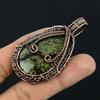 Dragon Blood Jasper 999 Copper Wire Wrapped Pendant, Handmade Gemstone Pendant Jewelry, Gifts For Wife Brand New Pendant