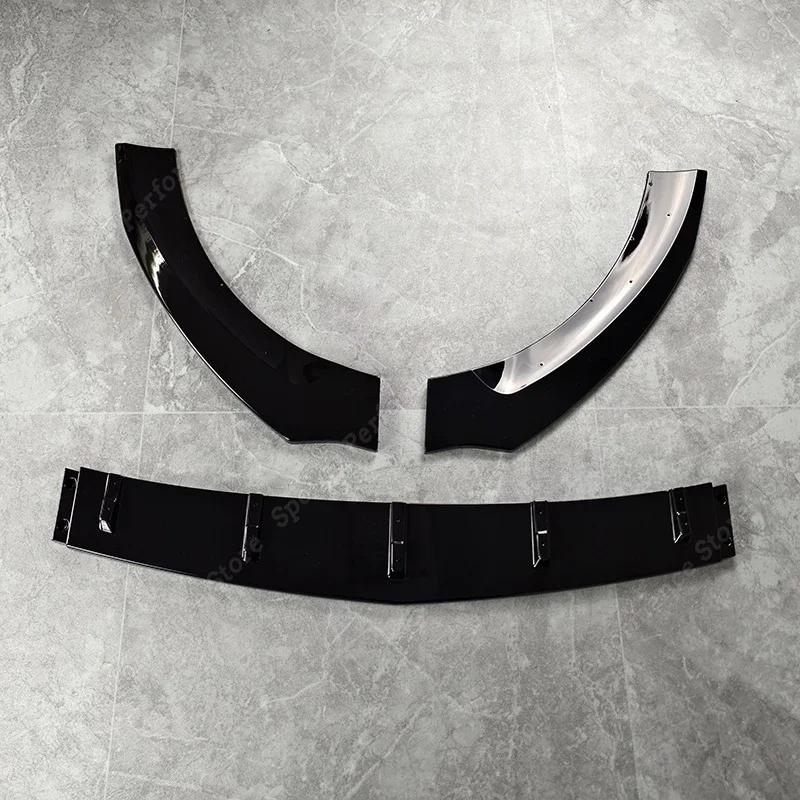 Maxton Style Front Bumper Lip Splitter Spoiler Body Kit for Mercedes Benz CLA C118 X118 AMG Line CLA200 CLA220 CLA 250 2019-2023