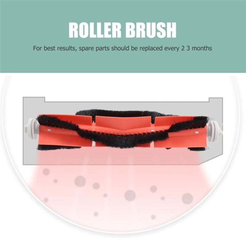 AD23-Main Side Brush Hepa Filter Mop Cloth Rag Dust Bag Plastic Vacuum Cleaner Parts For Dreame Bot D9 Plus RLD11GD Robot Vacuum