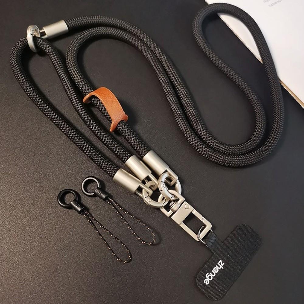 Krátký Crossbody Popruh na Telefon 2v1 Řetízek na Mobilní Telefon Šňůrka na Mobilní Telefon Cestování Venku