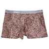 Men's Plus Size Leopard Print Underwear with Comfortable Wide Waistband