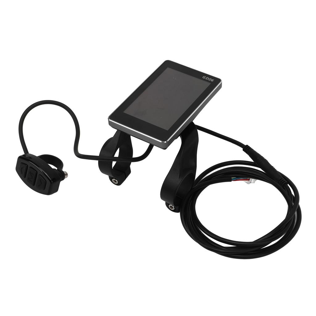 Set de afișare pentru controler de bicicletă electrică 15A DC36V 48V cu mâner de frână, mâner rotativ PAS magnetic