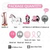 39pcs Pink Western Cowboy Foil Helium Balloon Boot Shape Hat Horse Racing Photo Props Cow Air Globos Birthday Party Supplies