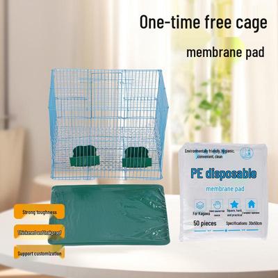 Disposable Plastic Mat for Pet Rabbit or Guinea Pig Cage - Urine Pad/Diaper