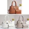 Pu Minimalist Tote Bag For Women With Large Capacity And Zipper Closure For Daily Use