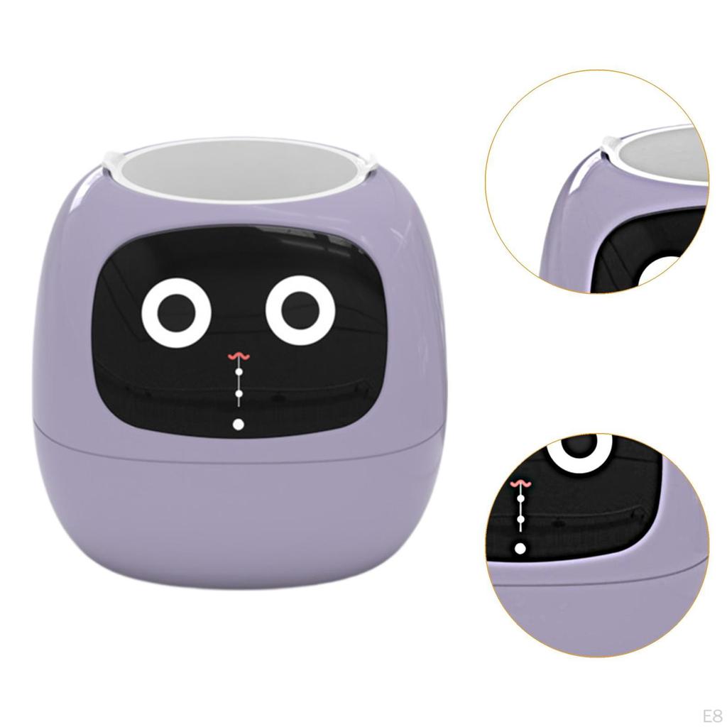 Smart Blomkruka Husdjursplanteringsdekorationer Växtkompis 7 Sensorer Gåva Blomvas AI