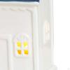 Ceramic Candle Holder DIY with LED Modern Decorative Ornaments White Figures Ornament for Desktop