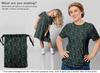 oneOone Cotton Flex Dark Green Fabric Batik Diy Clothing Quilting Fabric Print Fabric By Yard 40 Inch