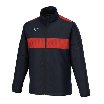 Soccer Wear Warmer Shirt Black X Chinese Size 2XL Jacket, Water-repellent, P2MEB590, Unisex, Red,