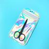 Eyebrow and Nose Hair Trimming Scissors - Stainless Steel, Round Head for Precise Grooming