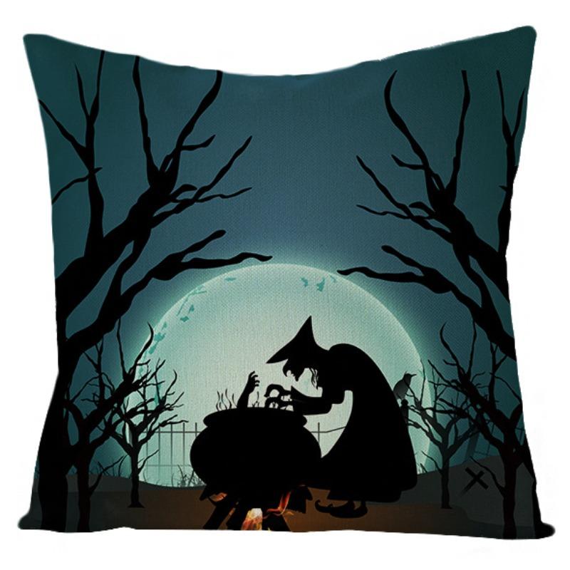 New Halloween Throw Pillow Cover Nordic Festival Home Decor Sofa Cushion Cover